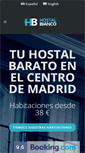 Mobile Screenshot of hostalbianco.com